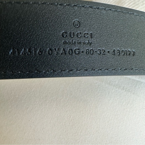 Authentic Gucci belt new never worn measures 32”| 1.5” wide - Picture 13 of 16